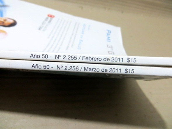 Revista Caras Y Caretas X 2 Año 2011 Nº 2555 Y 2556 1