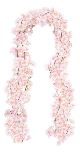 Guirnaldas De Flores De Cerezo Artificiales  2un - Rosado 0