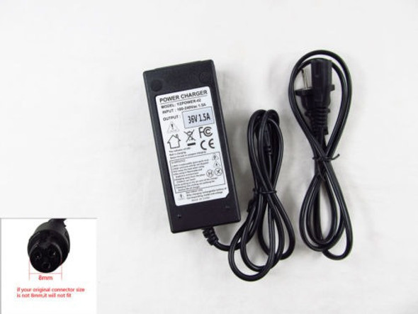 Nuevo Cargador De Batería 36v 1.5a Para Mini Pocket Bike Sco 1