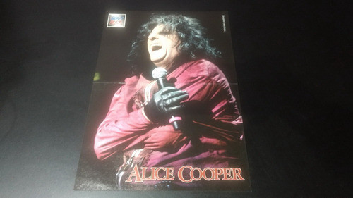 Poster Alice Cooper * 41 X 28 (p032) 0