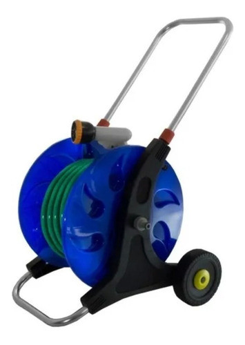 Manguera Con Carretel Enrollador De Riego 20 Mts Kld 0