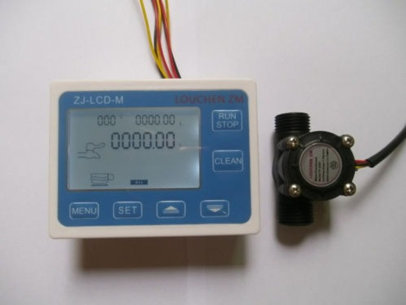 Efecto Hall G1/2  Control De Flujo Sensor De Agua Medidor Di 1
