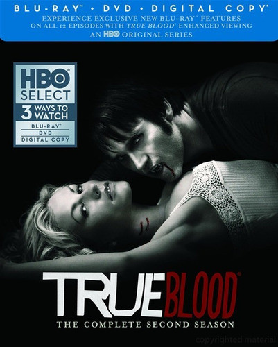 Blu-ray + Dvd True Blood Season 2 / Temporada 2 0