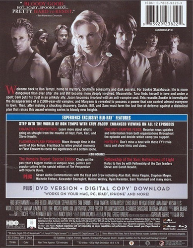 Blu-ray + Dvd True Blood Season 2 / Temporada 2 1