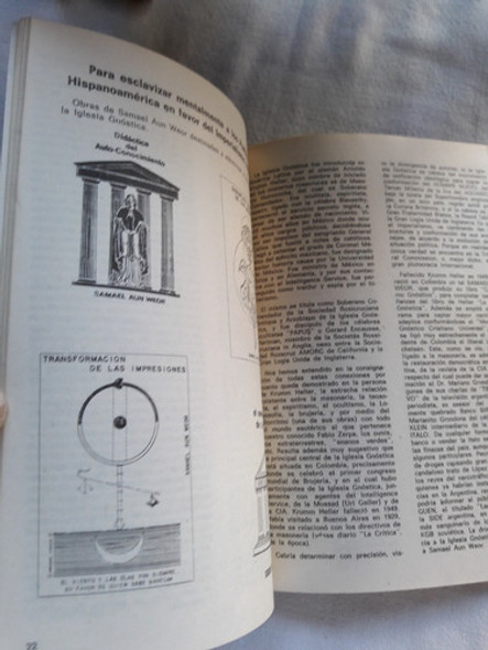 Informaciones Sobre Masoneria - El Papa - Revista 22 Ed Iria 1