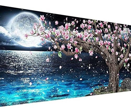 Pintura Por Diamantes Kit Completo 70x40cm -9yr7nj8f 0