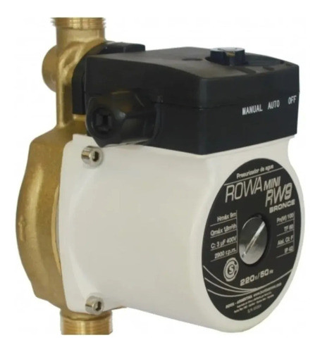 Bomba Rowa Mini 9 Presurizadora Plan/canje Vieja Por Nueva 0