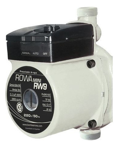 Bomba Rowa Mini 9 Presurizadora Plan/canje Vieja Por Nueva 1