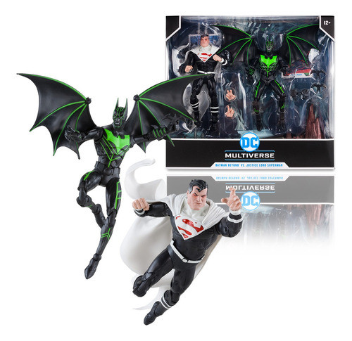 Set Batman Beyond Vs Justice Lord Superman Mcfarlane 0
