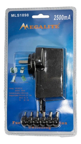 Fuente Variable 3v 4,5v 5v 6v 6,5v 7v Vcc 2500mah Multiple 0