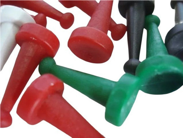Conjunto Pinos Peão Jogo Tabuleiro Ludo 700 Und 2 Cores 1