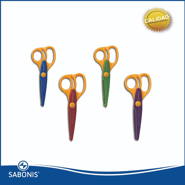 Tijera Con Formas En Blister - Sabonis 0 Tijera Con Formas En Blister - Sabonis 0