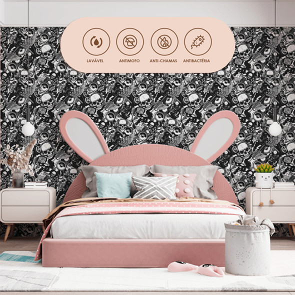 Papel De Parede Adesivo Roll Rock Lavável Sala 10m 1 Papel De Parede Adesivo Roll Rock Lavável Sala 10m 1