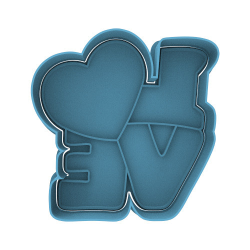 Love 2 Cortante Para Galletas 0