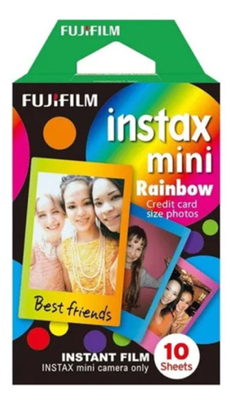 Filme Instantâneo Fujifilm Instax Mini Rainbow 10 Fotos 1 Filme Instantâneo Fujifilm Instax Mini Rainbow 10 Fotos 1