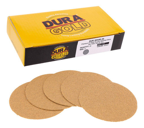 Discos De Lijado 7,62 Cm Grano 80, Caja De 30 Unidades 0