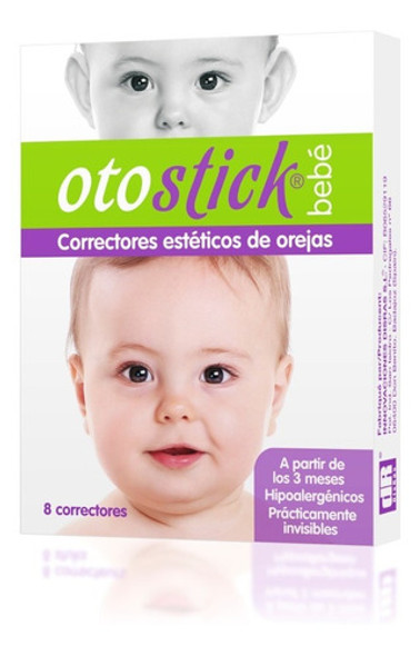 Corrector De Orejas Separadas De Silicona Hip. Otostick Bebé 0