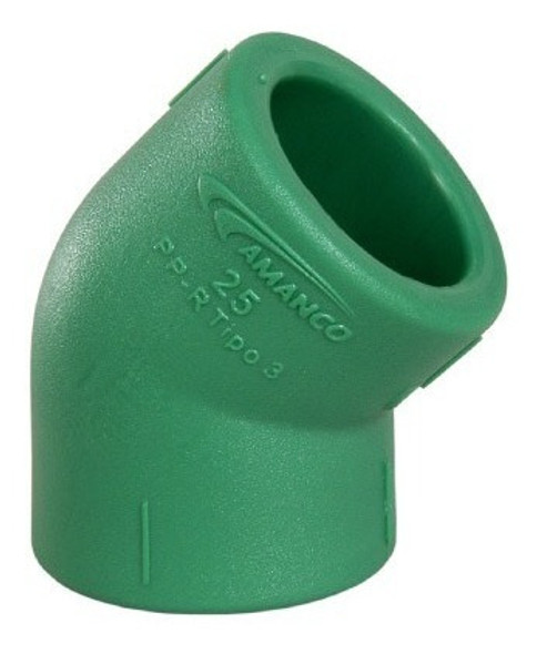 Codo Fusión A 45º 63mm Amanco 0