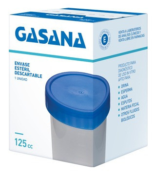 Frasco Esteril X125 Gasana 0