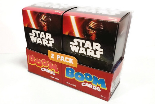 Juego De Mesa Boom Cards Star Wars 2 Pack Magic Makers Sw144 0