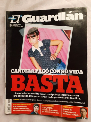 Revista El Guardián Candela, Punteros, Noel Gallagher 0