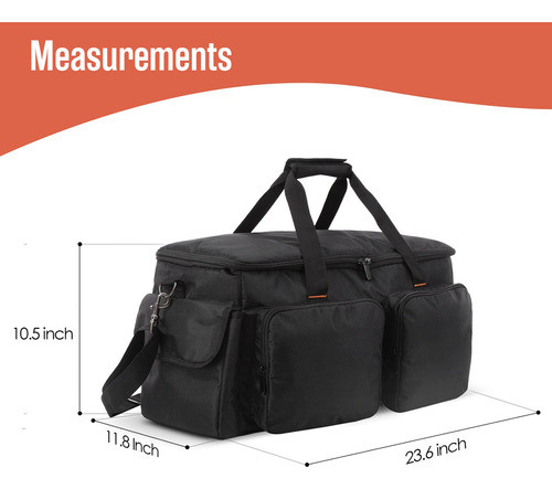 Bolsa Para Cables De Dj, Estuche Para Conciertos, Organizado 1