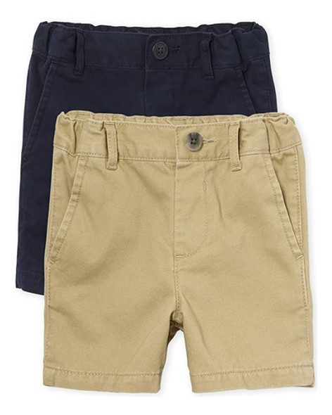 The Children's Place Baby Boys Toddler Stretch Chino Shorts, 0 The Children's Place Baby Boys Toddler Stretch Chino Shorts, 0