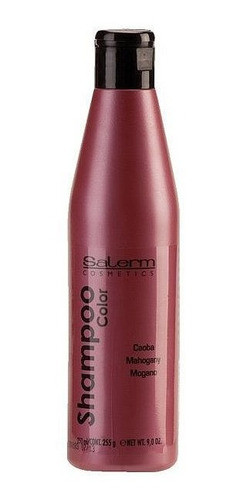 Shampoo Color Caoba Salerm 250 Ml Cabellos Rojo Cobrizo 0