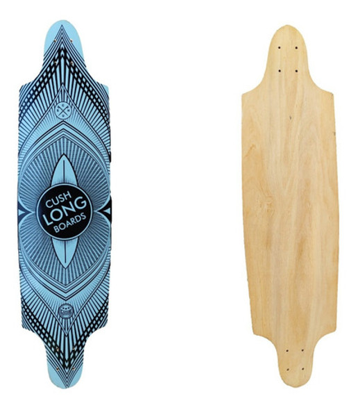 Shape Cush Longboard Skate Marfim Sm29 94,5x25cm 0
