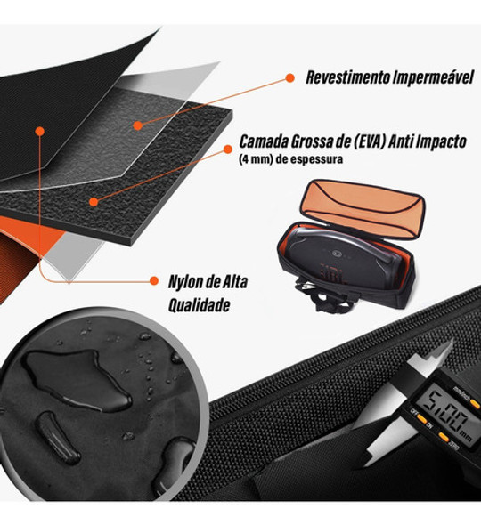 Case Mochila Bolsa Capa Bag Para Jbl Boombox 3 2 Exclusiva 1