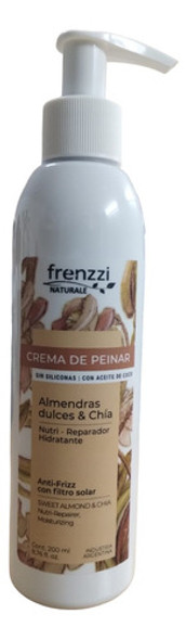 Crema De Peinar Almendra Y Chía 200ml Frenzzi 0