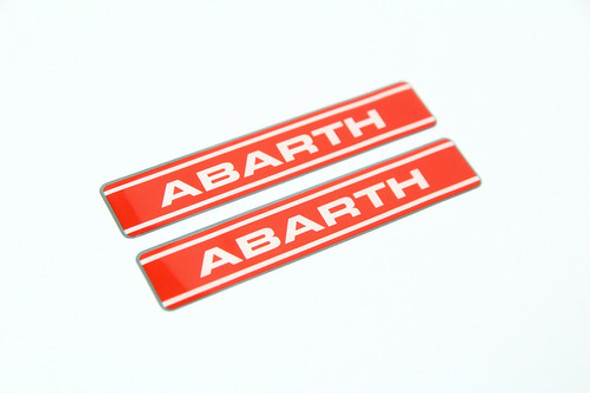 Emblema Adesivo Resinado Fiat Abarth  Coluna Rs11 Fgc 1
