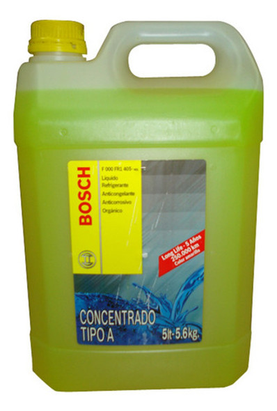 Liquido Refrigerante Bosch Amarillo 5 Ltos Organ 0