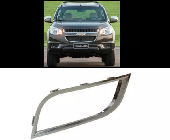 Moldura Cromada Faro Auxiliar Trailblazer 2012 - Original 0