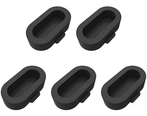 5 Tapones Negros Para Fenix 5/5s/5x Plus/6 6s 6x 0