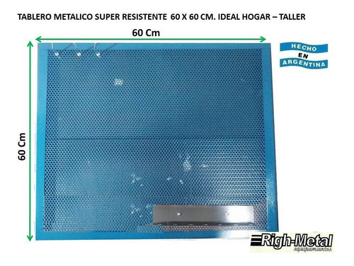 Organizador Herramientas Tablero 60x60 Hogar Taller Righmeta 1