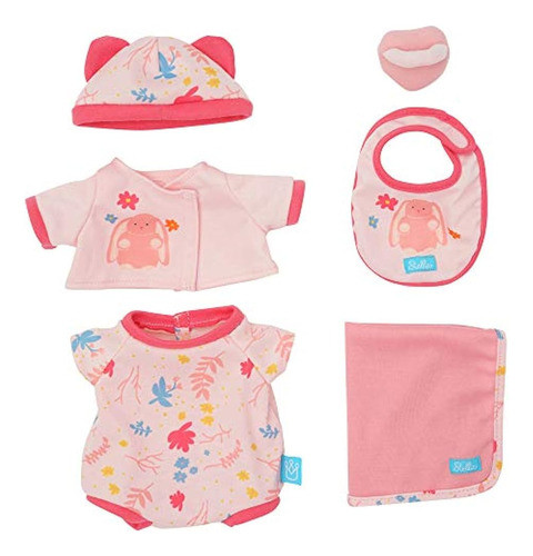 Manhattan Toy Baby Stella Welcome Baby - Juego De 6 Muñecas 0