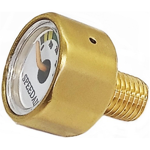 Manómetro Micro Mini 300 Bar Rifle Pcp,  W 1/8, Hexag. 18mm 0