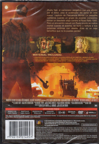 Frecuencia Mortal 3 - Dvd Nuevo Original Cerrado - Mcbmi 1