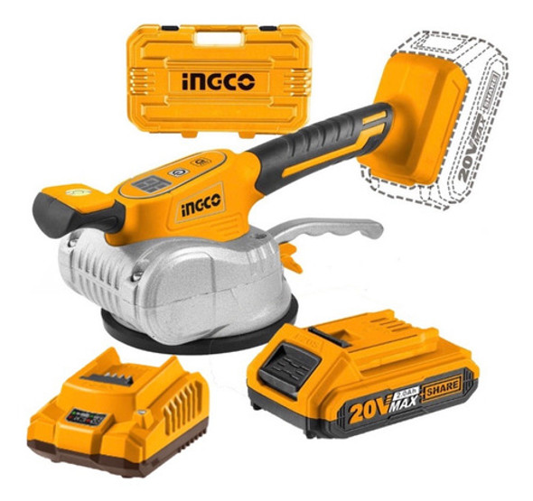 Ventosa Vibradora Ingco Bat 20v Coloca Ceramica Ctvli20101 * 0