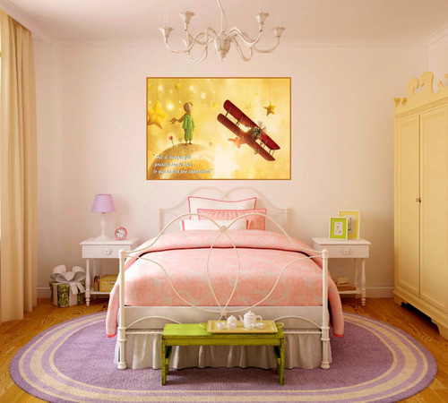 Vinilo Pared Infantiles El Principito Poster 1