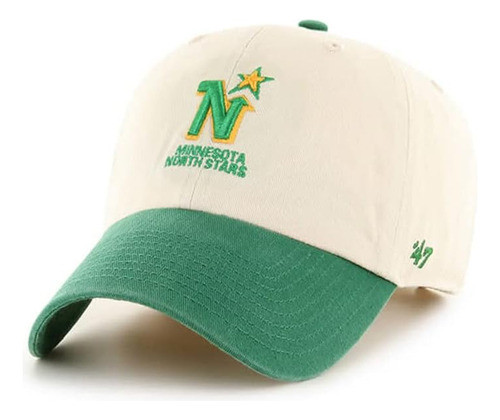 Minnesota North Stars Vintage Dos Tonos 47 Limpieza Osf A 0