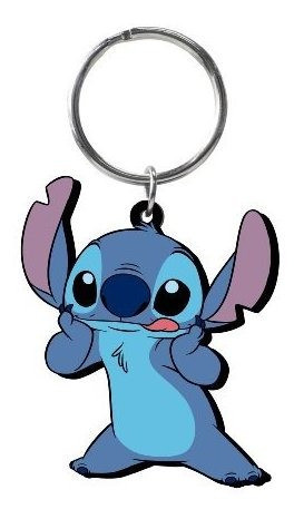 Llavero Disney Stitch Soft Touch De Pvc 0