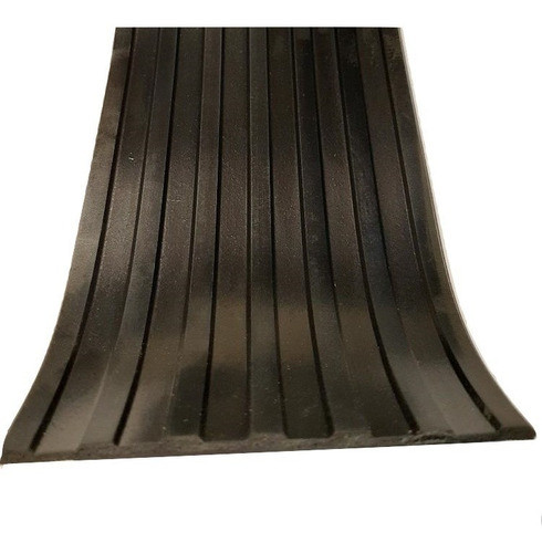 Piso De Goma Alfombra Baston Rayado Acanalado Alto Transito 1