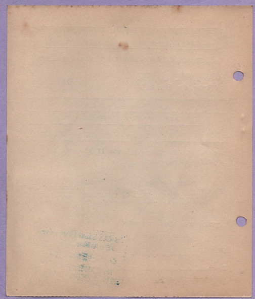 Antiguo Recibo De Cuota De Obras Sanitarias 1