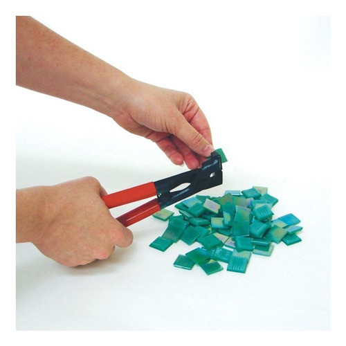 Pinza Tenaza Corta Ceramica Filo Permanente Mosaiquismo 1