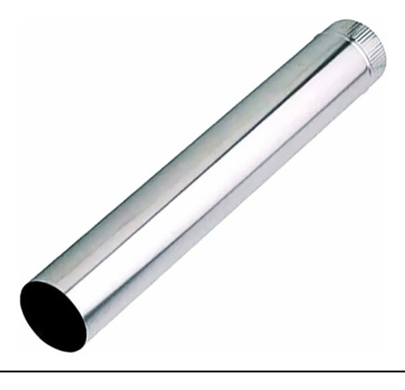 Caño De Acero Inoxidable Para Salamandra Zingueria 6 Pulgad 0
