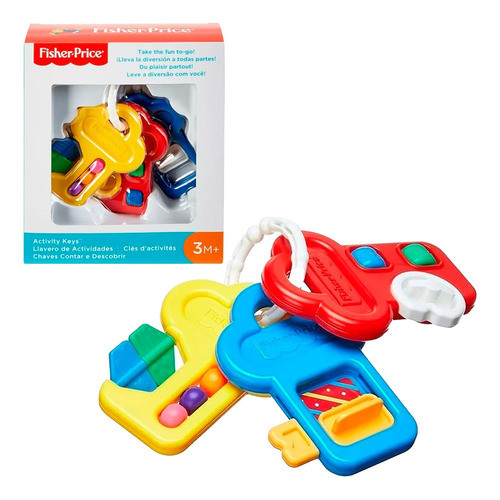 Llavero - Estimulación Para Bebe - Vamos A Jugar 1