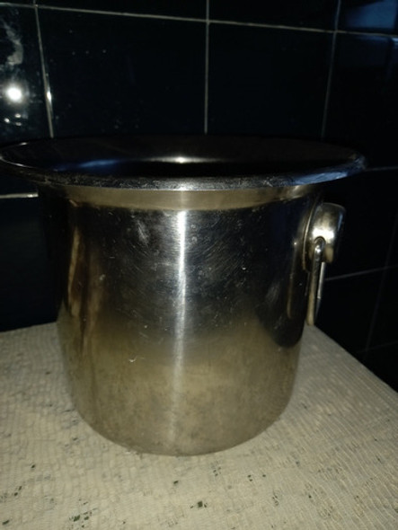 Muy Buenas Champagñeras Antiguas De Acero Inoxidable Pesadas 1
