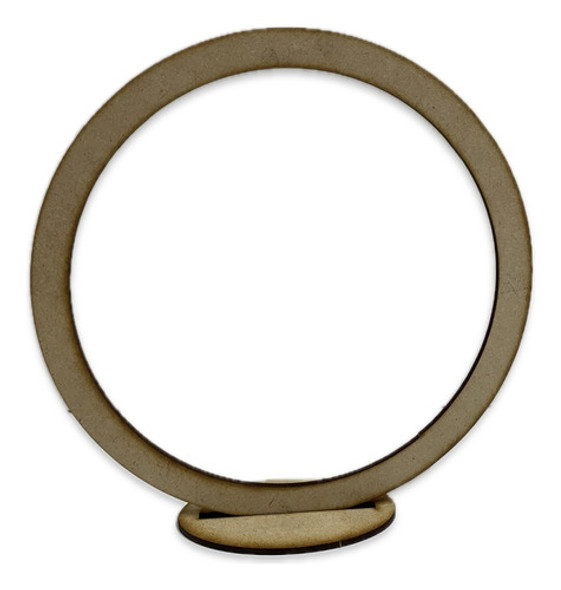 Aros Arandela Con Base Kit X15u 21cm Diámetro Mdf/fibrofacil 0